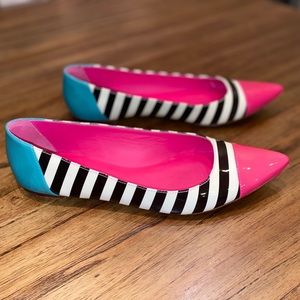 Kate Spade LIKE NEW leather shoes flats dress 8.5